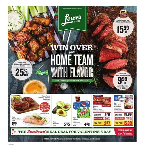 Lowes food ad - Food Lion Center Street, Hickory, NC. 2625 North Center Street, Hickory. Open: 7:00 am - 11:00 pm 1.05mi. On this page you can find all the information about Lowes Foods Viewmont, Hickory, NC, including the times, address info, contact number and further significant details. 